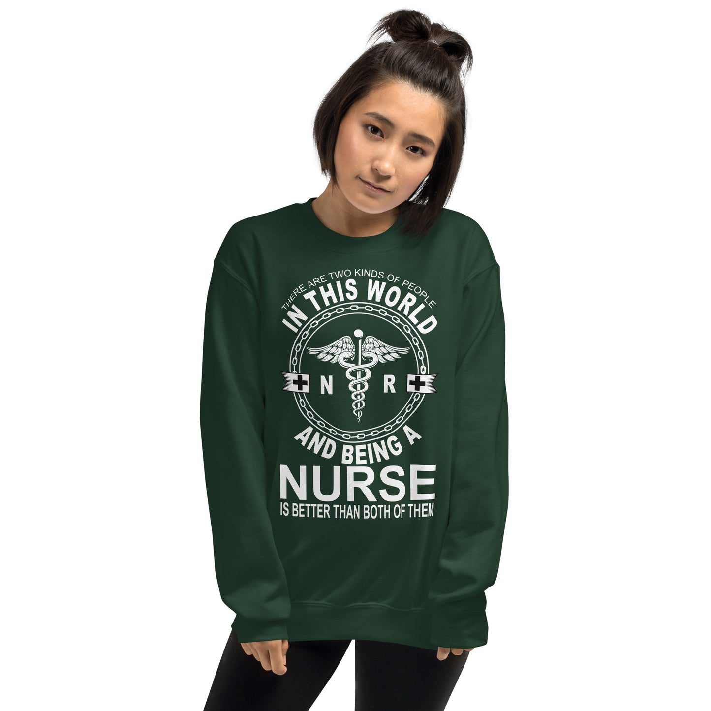 There are Two Kinds of People in this World Unisex Sweatshirt