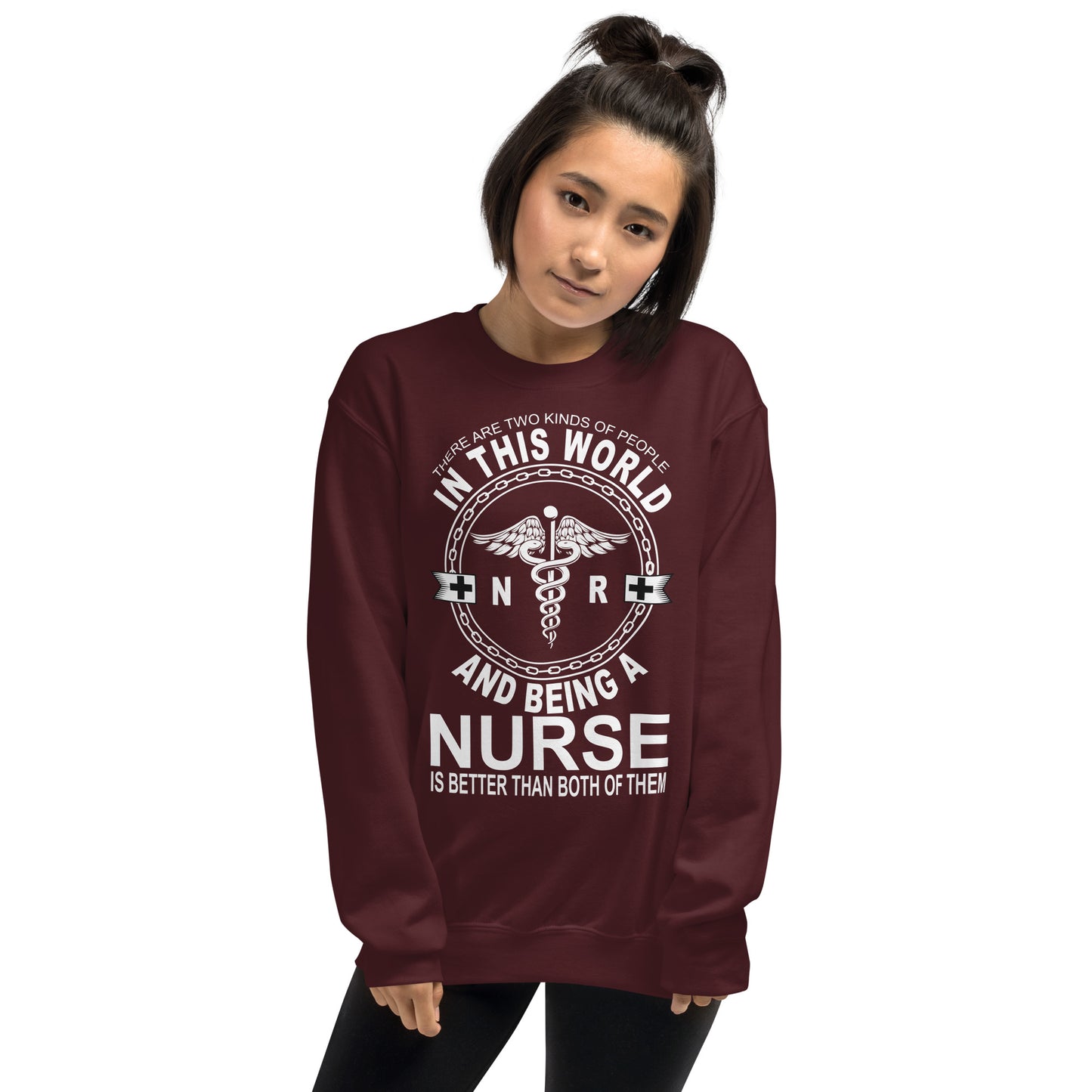 There are Two Kinds of People in this World Unisex Sweatshirt
