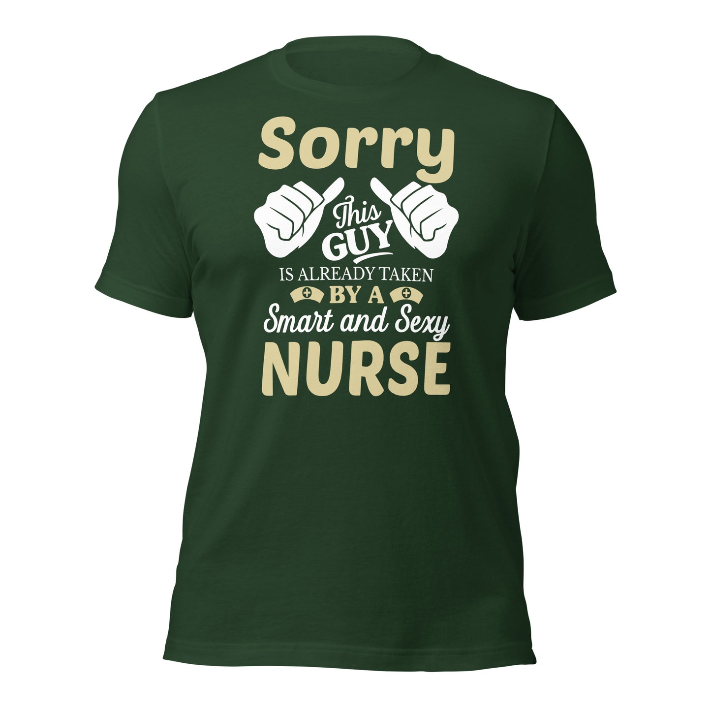 Sorry this Guy is Already Taken Unisex t-shirt