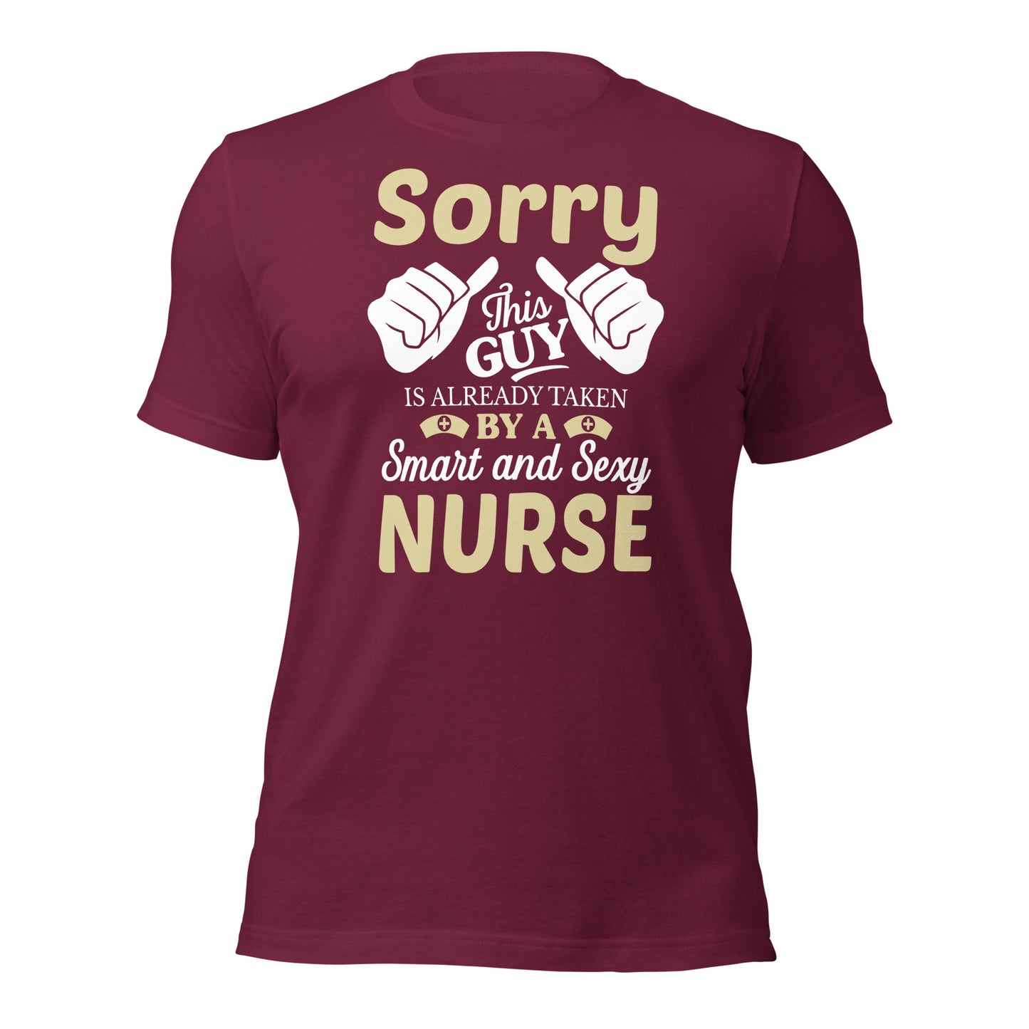 Sorry this Guy is Already Taken Unisex t-shirt