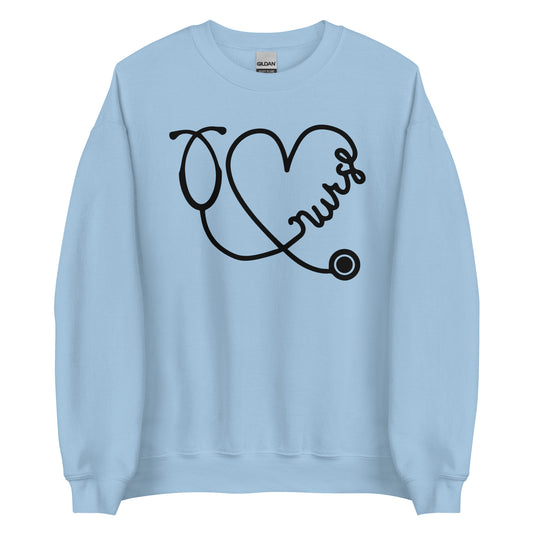 Nurse Stethoscope Unisex Sweatshirt