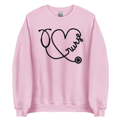 Nurse Stethoscope Unisex Sweatshirt