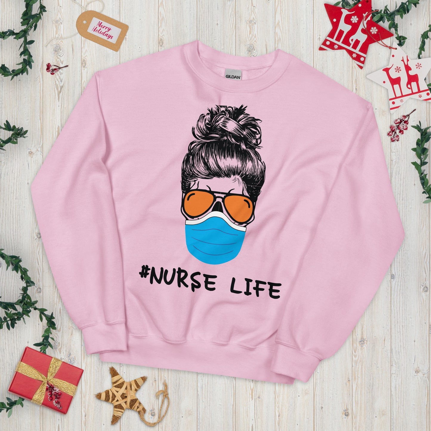 Mask Nurse Life Unisex Sweatshirt