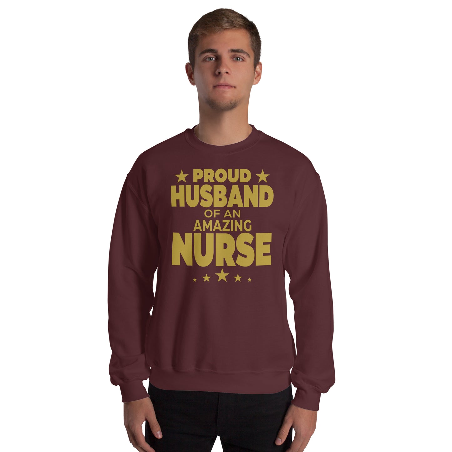 Proud Husband of an Amazing NurseUnisex Sweatshirt