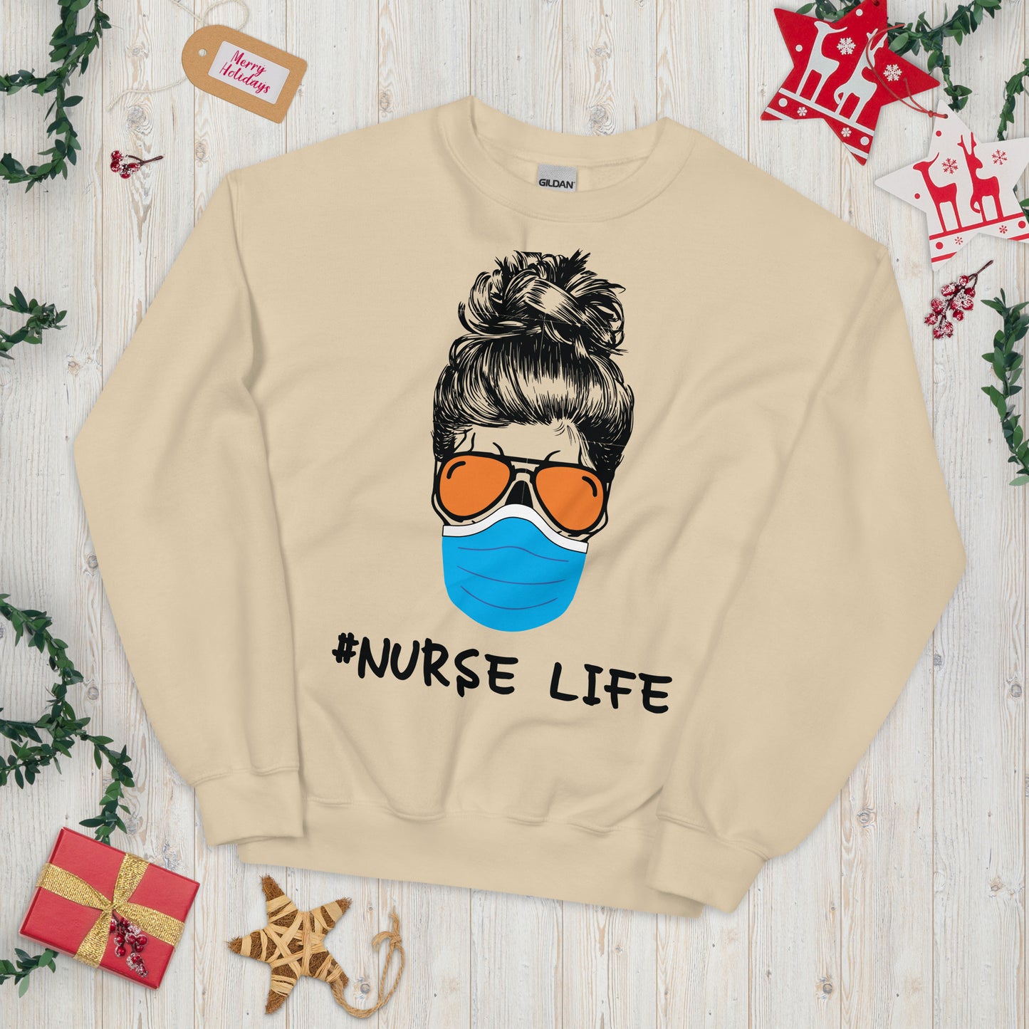 Mask Nurse Life Unisex Sweatshirt