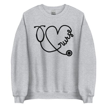 Nurse Stethoscope Unisex Sweatshirt