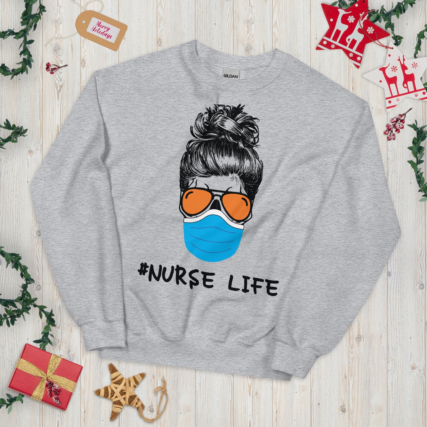 Mask Nurse Life Unisex Sweatshirt