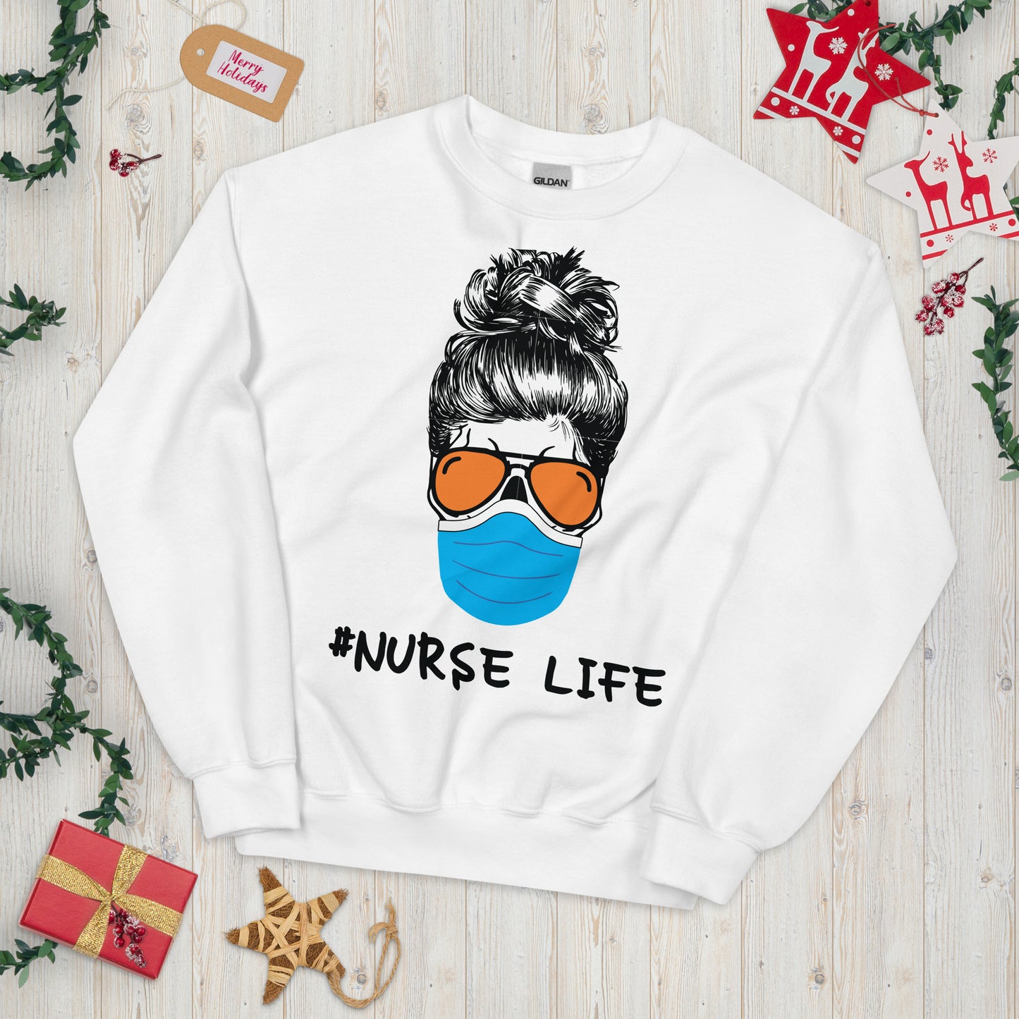 Mask Nurse Life Unisex Sweatshirt