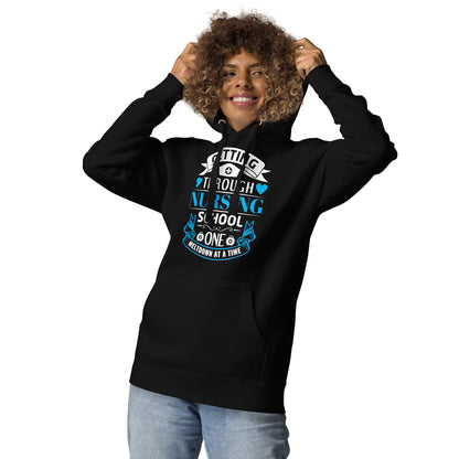 Getting Through Nursing School One Meltdown at a time - Unisex Hoodie