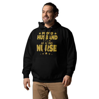 Proud Husband of an Amazing Nurse - Unisex Hoodie