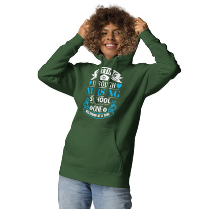 Getting Through Nursing School One Meltdown at a time - Unisex Hoodie