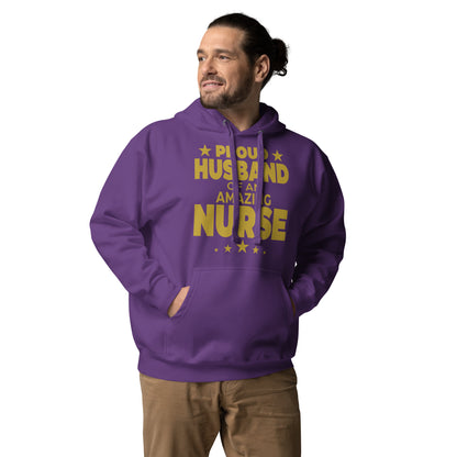 Proud Husband of an Amazing Nurse - Unisex Hoodie