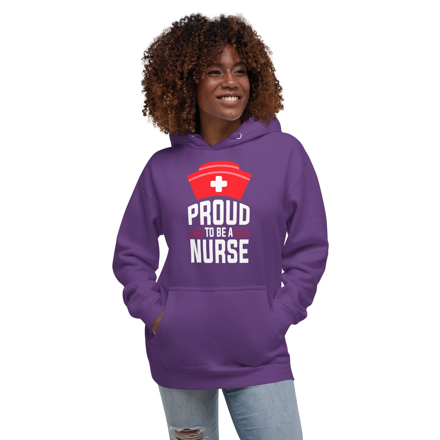 Safety First Drink With Nurse - Unisex Hoodie