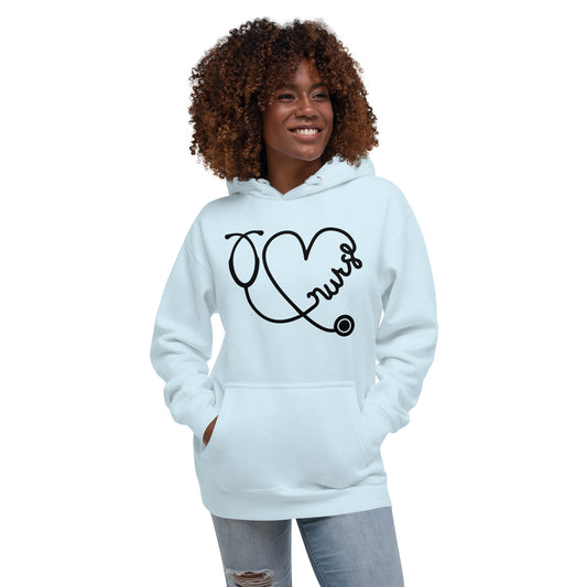 Nurse Stethoscope - Unisex Hoodie