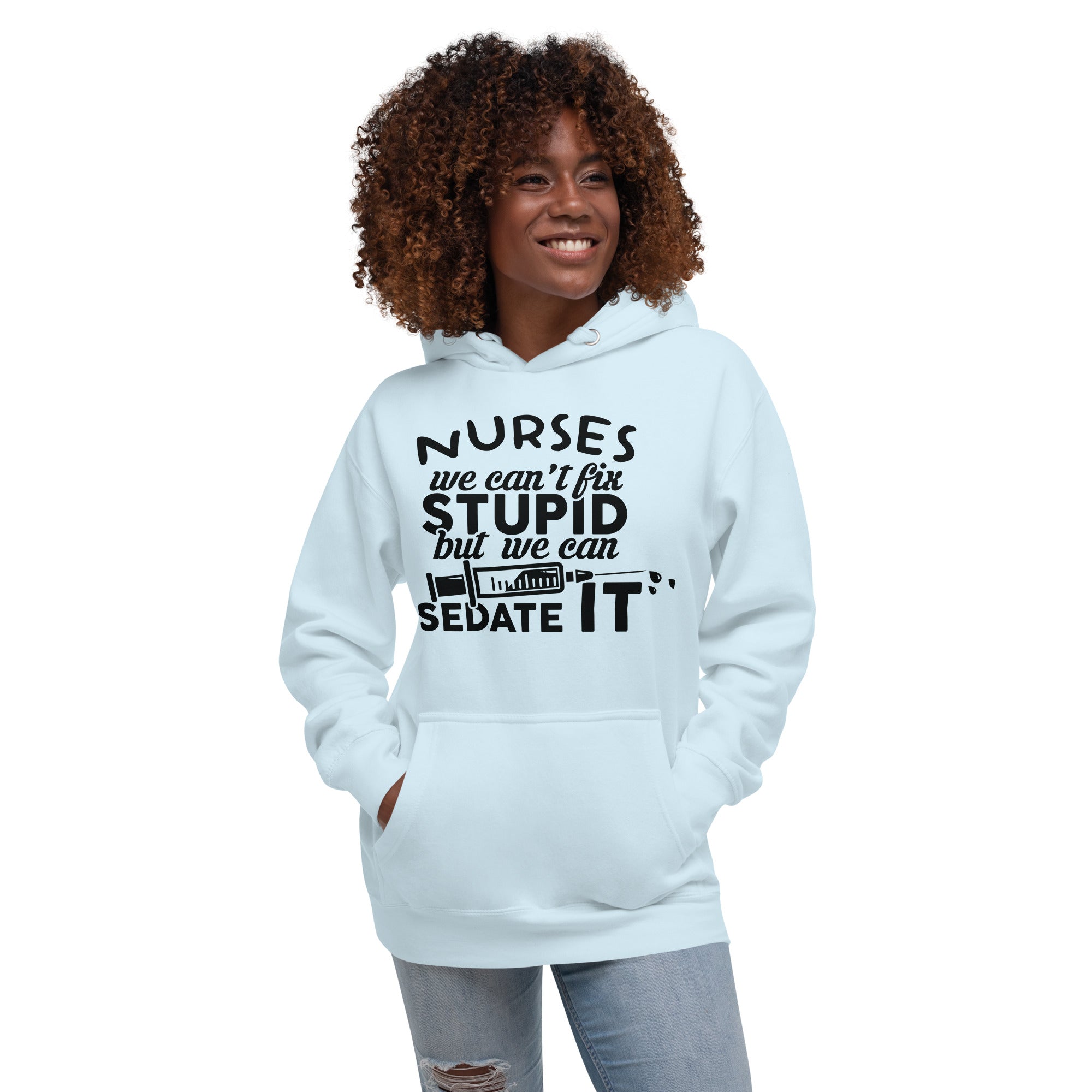 Funny nurse hoodies hotsell