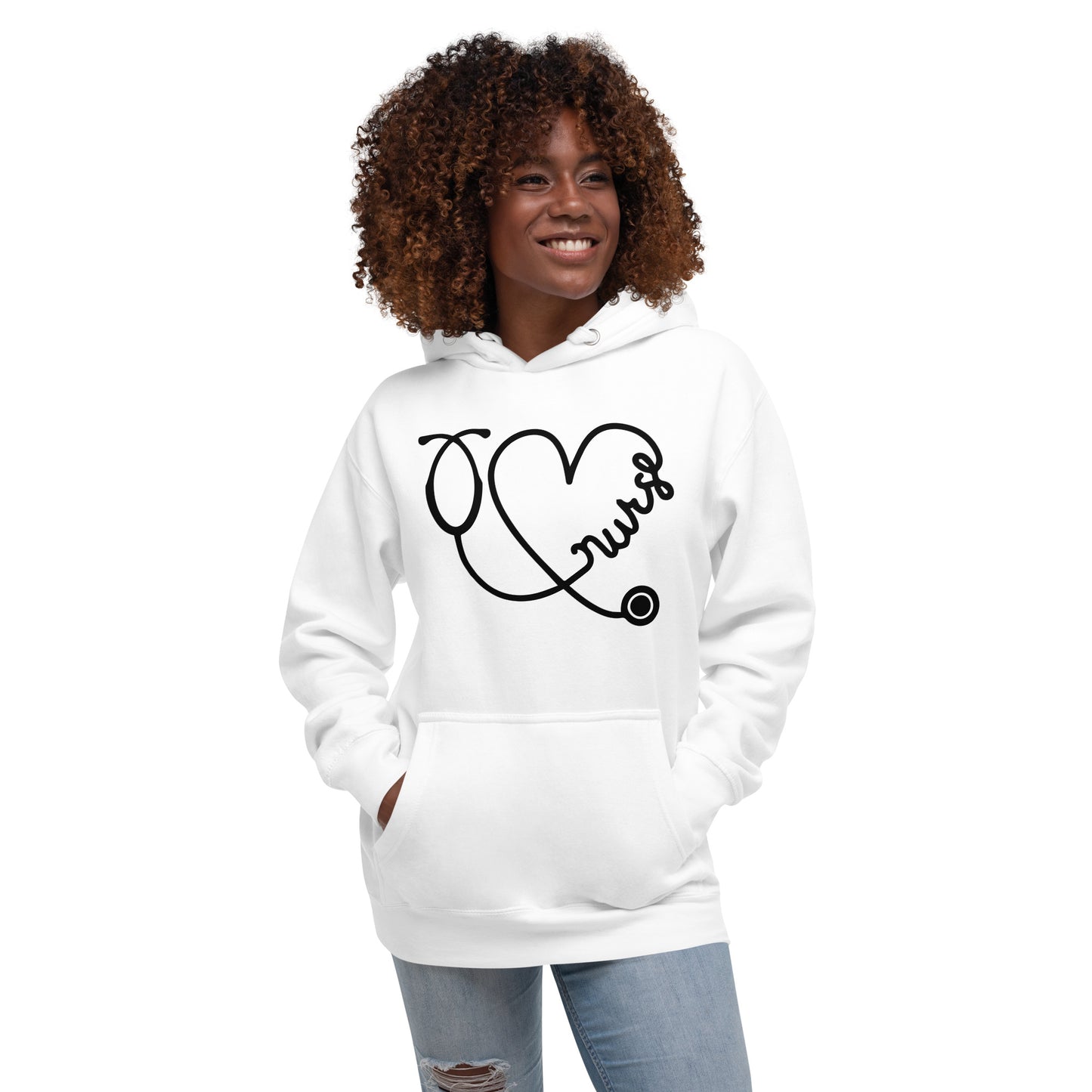 Nurse Stethoscope - Unisex Hoodie