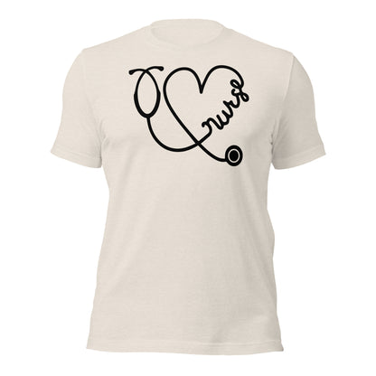 Nurse Stethoscope Unisex t-shirt