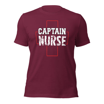 Captain Nurse Unisex t-shirt