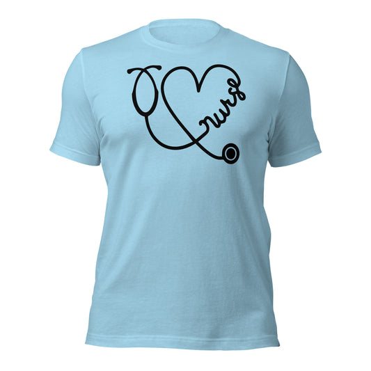 Nurse Stethoscope Unisex t-shirt