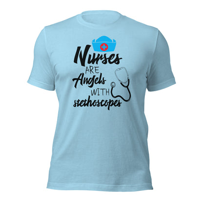 Nurses are Angels Unisex t-shirt