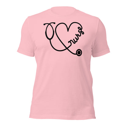 Nurse Stethoscope Unisex t-shirt