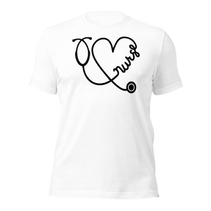 Nurse Stethoscope Unisex t-shirt